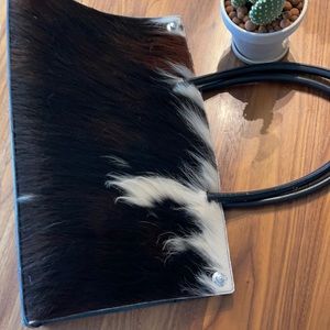 Hide hair tote